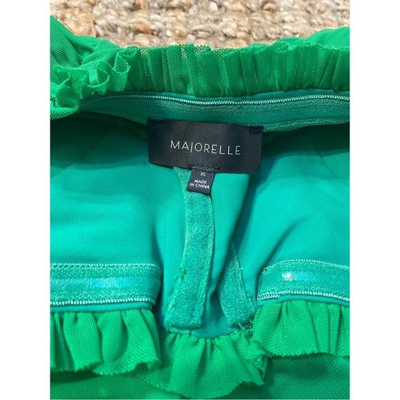 MAJORELLE Green Bodysuit Sz. XS - Picture 2 of 7